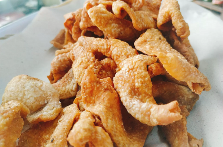 fried chicken skin